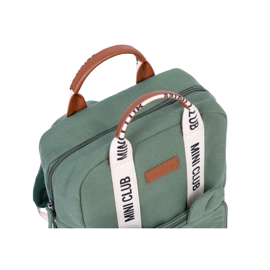 Childhome - Mochila para niños MINI CLUB verde