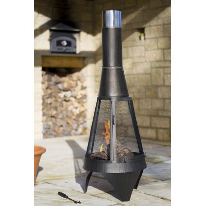 Chimenea de jardín COLORADO MESH 160 cm