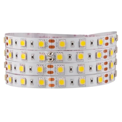 Cinta LED 5m LED/10W/12V IP20 blanco