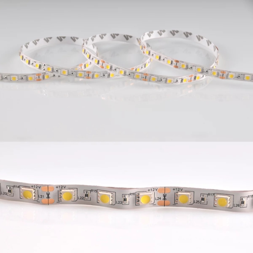 Cinta LED 5m LED/10W/12V IP20 blanco