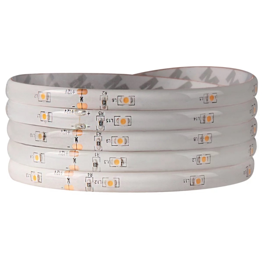 Cinta LED baño 5m 8,5W /12V IP44 3000K