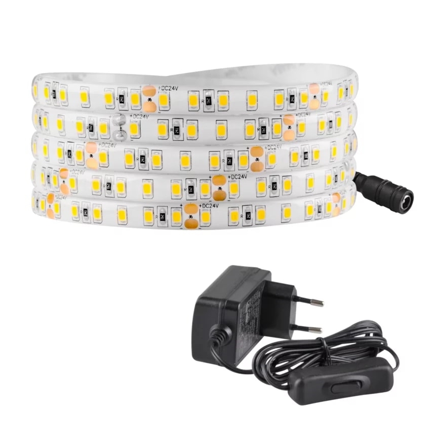 Cinta LED exterior 3m LED/23W/24V/230V 4000K IP65
