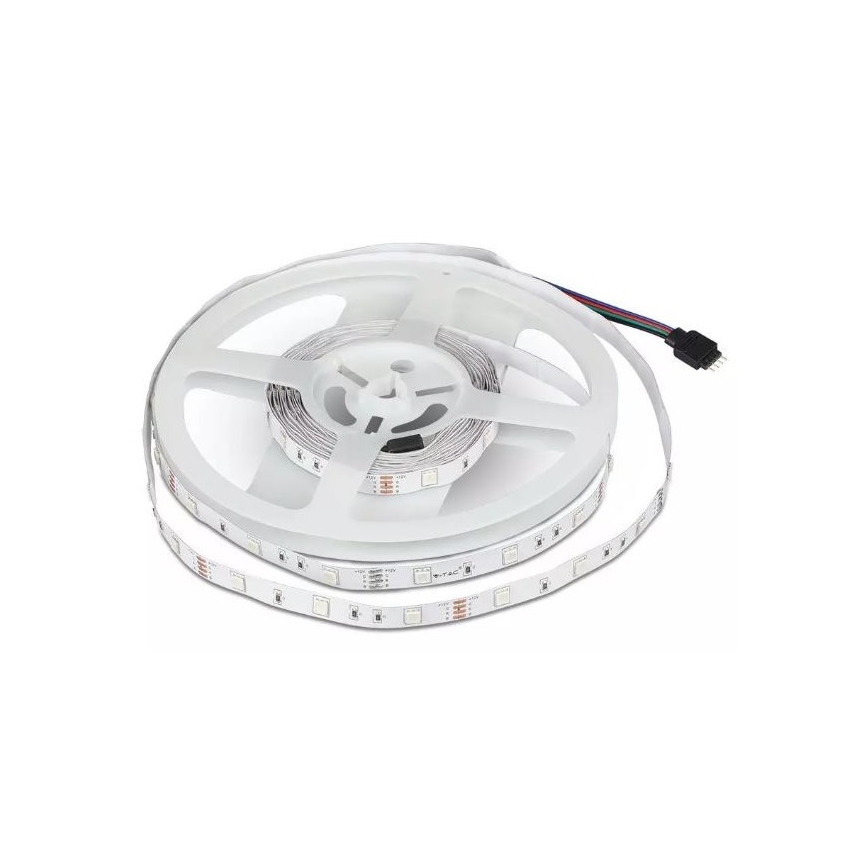 Cinta LED RGB Regulable 2x5m LED/4,8W/230V + CR