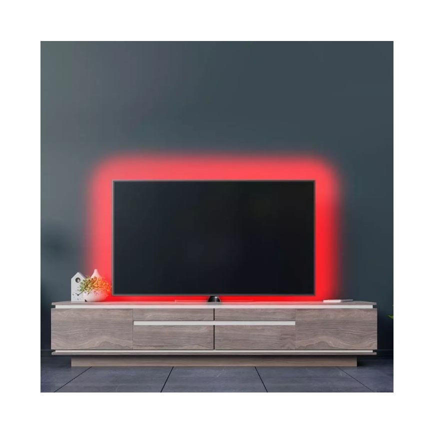 Cinta LED RGB Regulable 2x5m LED/4,8W/230V + CR