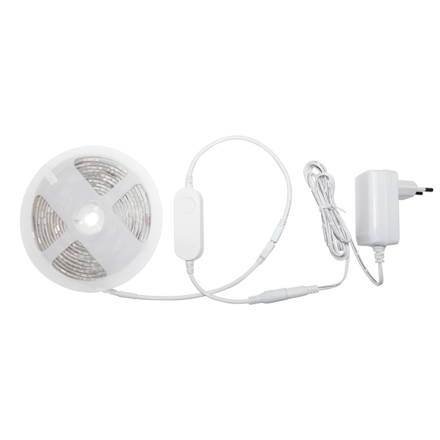 Cinta LED RGBW para baño regulable LED/7,5W/12V IP65 3m Wi-Fi Tuya