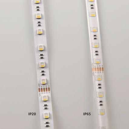 Cinta LED RGBW regulable 3m LED/22W/24/230V + mando a distancia