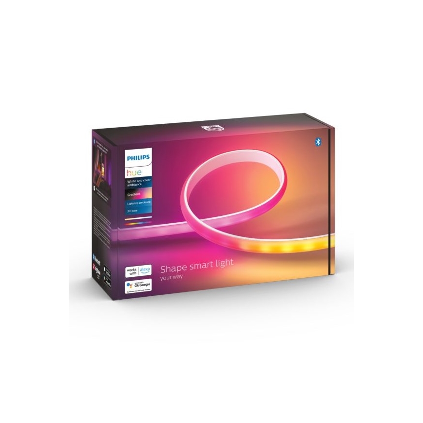 Cinta LED RGBW regulable Philips Hue WHITE AND COLOR AMBIANCE LED/20W/230V 2 m
