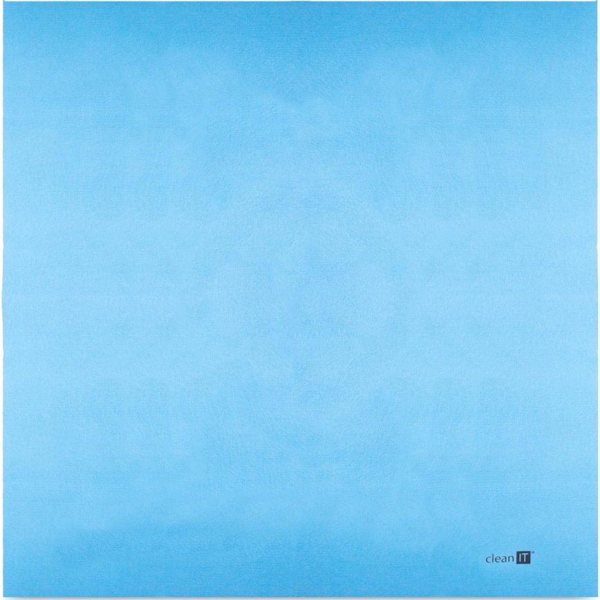 CLEAN IT CL-700 - Paño de limpieza de microfibra 40x42 cm azul