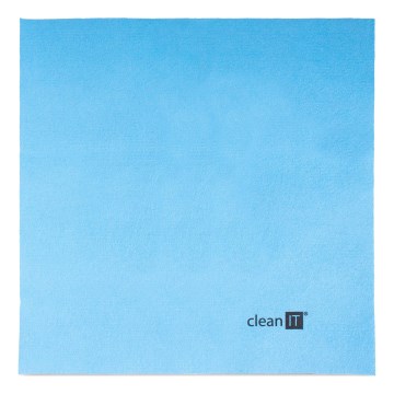 CLEAN IT CL-710 - Paño de limpieza de microfibra 19x19 cm azul