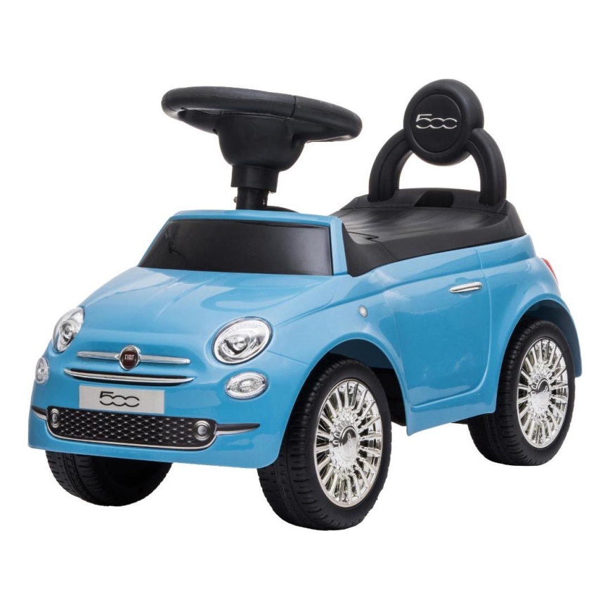 Coche de empuje Fiat 500 azul