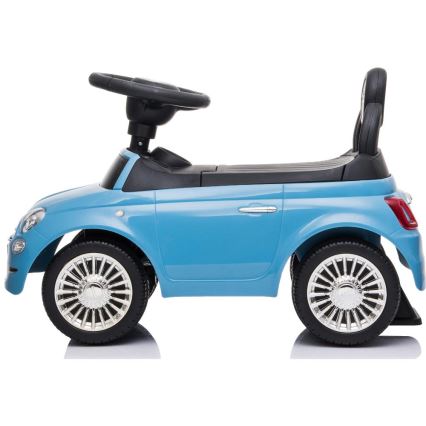Coche de empuje Fiat 500 azul