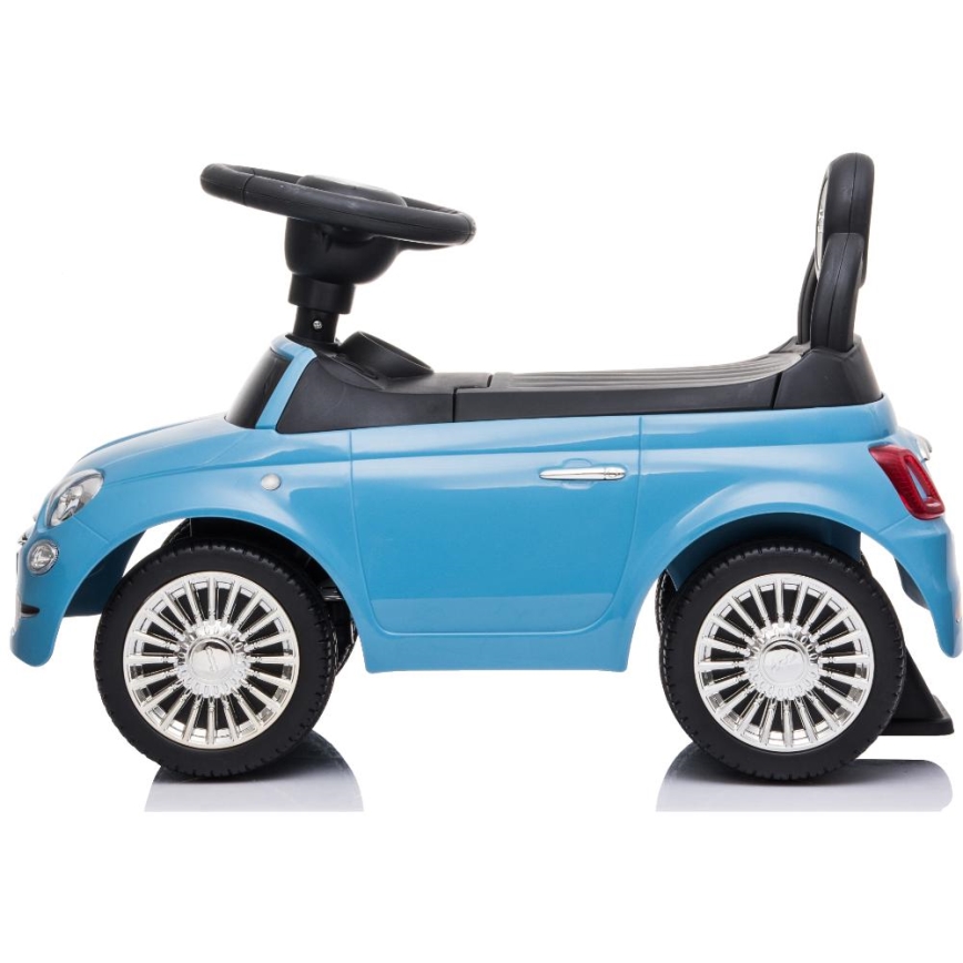 Coche de empuje Fiat 500 azul