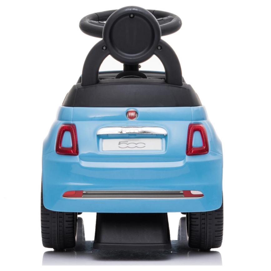 Coche de empuje Fiat 500 azul