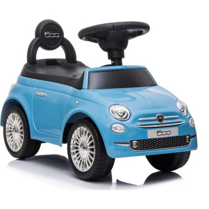 Coche de empuje Fiat 500 azul