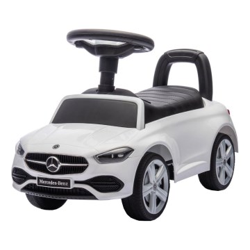 Coche de empuje Mercedes Clase C blanco