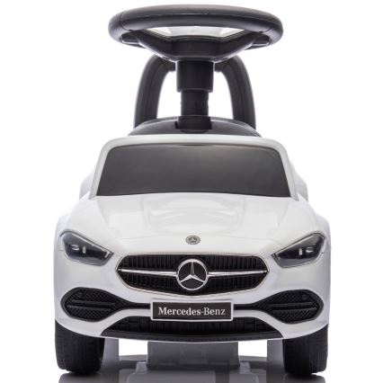 Coche de empuje Mercedes Clase C blanco