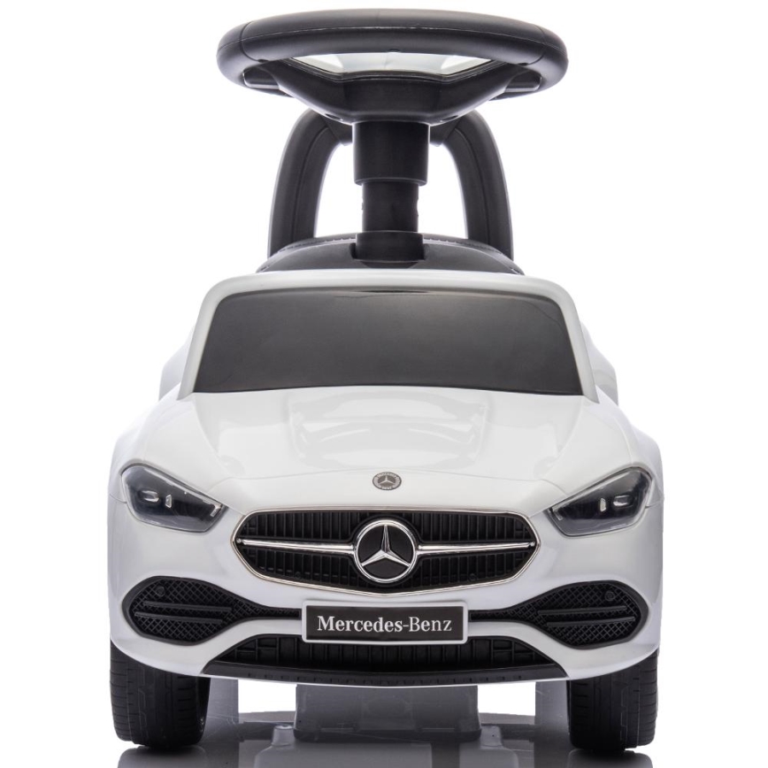 Coche de empuje Mercedes Clase C blanco
