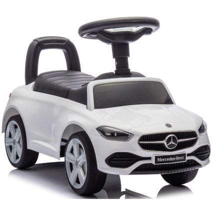 Coche de empuje Mercedes Clase C blanco