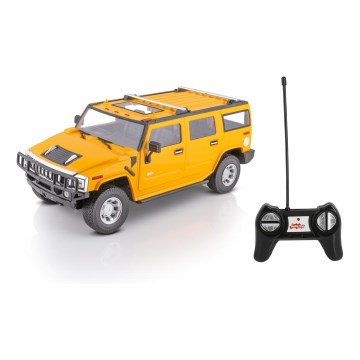 Coche teledirigido Hummer H2 amarillo