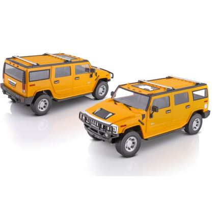 Coche teledirigido Hummer H2 amarillo