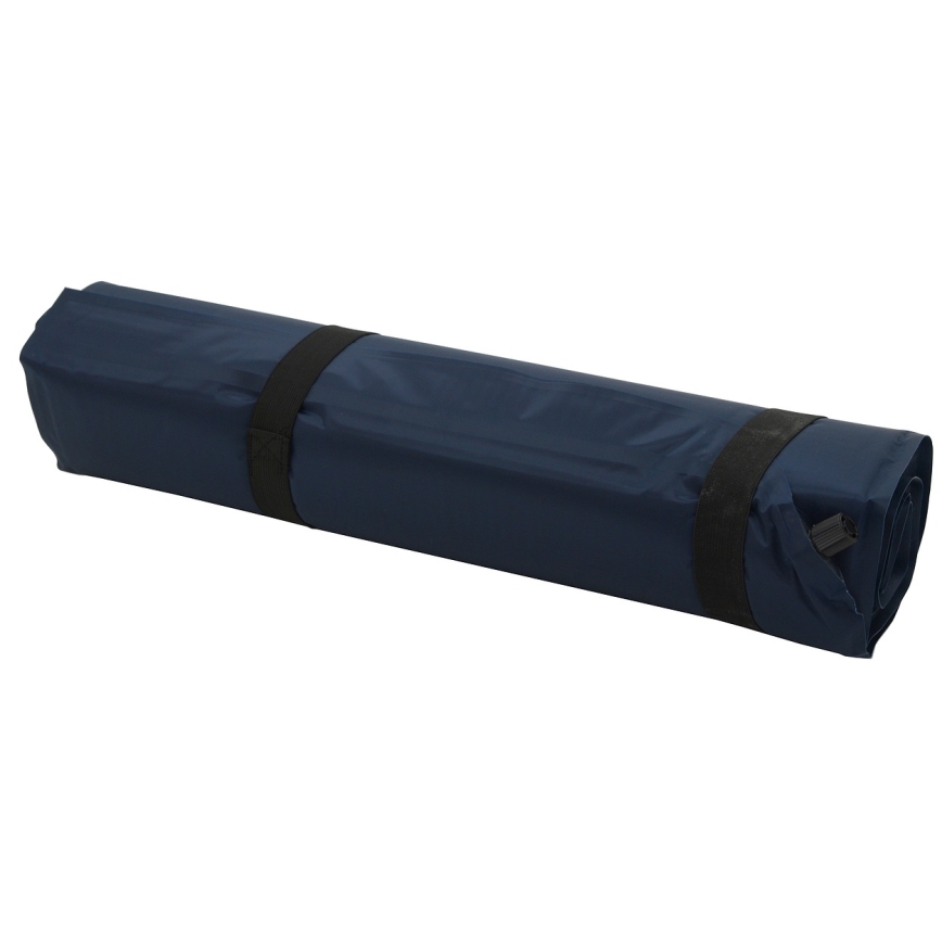 Colchón autoinflable azul