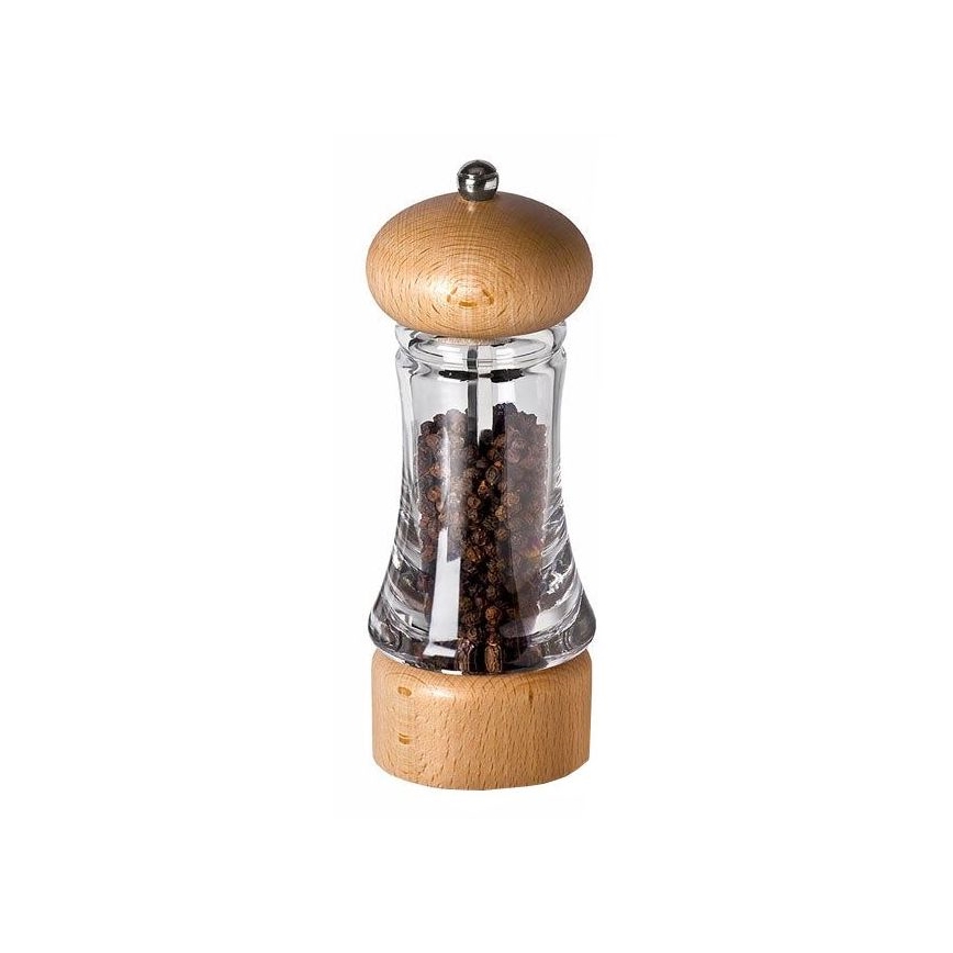 Cole&Mason - Juego de molinillos de sal y pimienta BASICS 2 piezas haya 16 cm