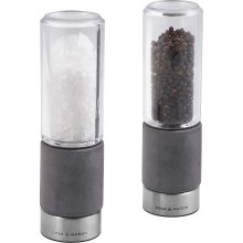 Cole&Mason - Juego de molinillos de sal y pimienta REGENT CONCRETE 2 pcs hormigón 18 cm