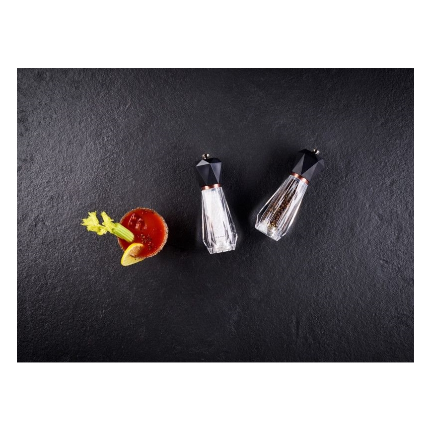 Cole&Mason - Juego de molinillos de sal y pimienta SOMERTON 2 piezas 18 cm