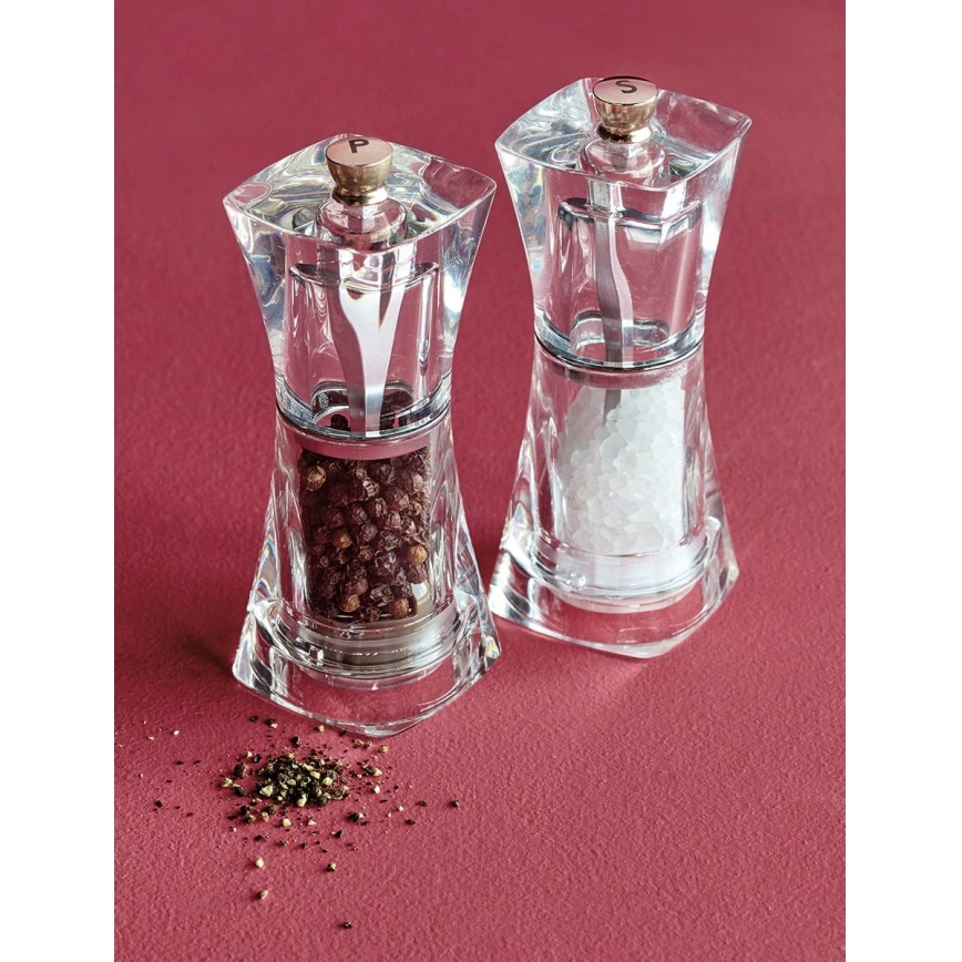 Cole&Mason - Molinillo de pimienta CRYSTAL 12,5 cm