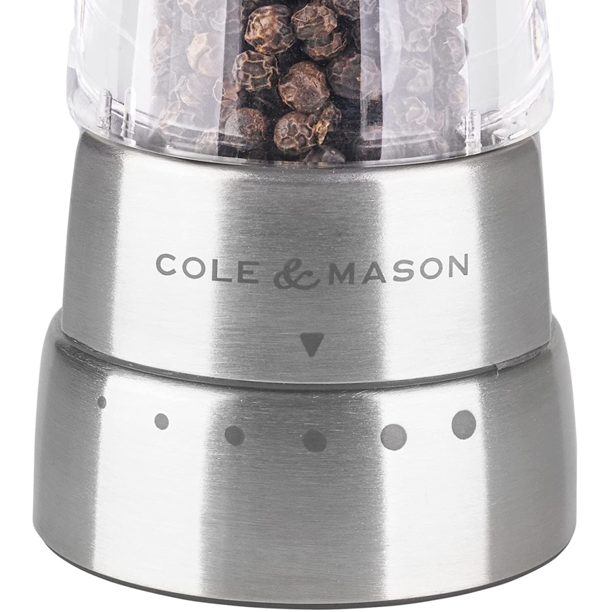 Cole&Mason - Molinillo de pimienta DERWENT 19 cm cromo brillante