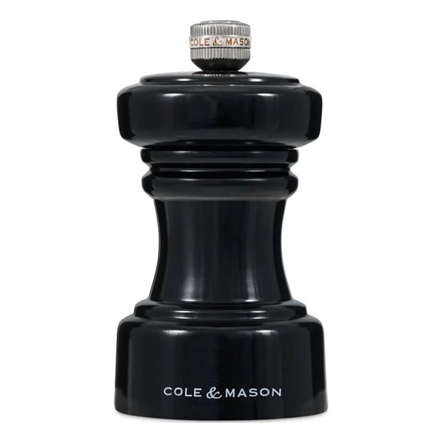 Cole&Mason - Molinillo de pimienta HOXTON 10,4 cm haya/negro brillante