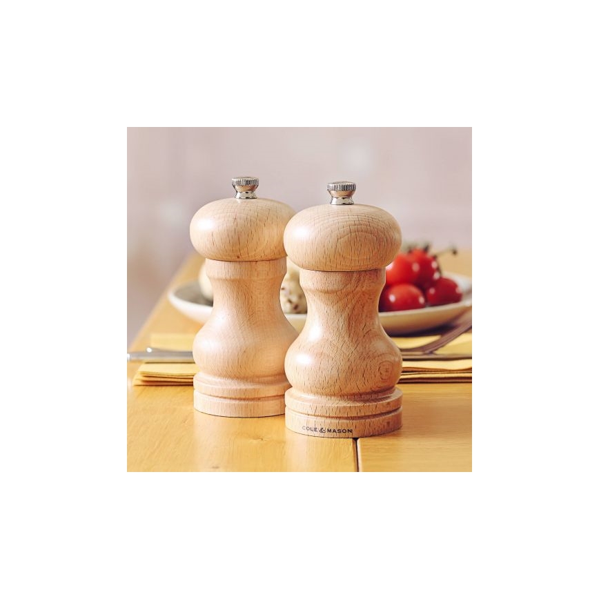 Cole&Mason - Molinillo de sal CAPSTAN HAYA haya 12 cm