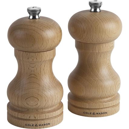 Cole&Mason - Molinillo de sal CAPSTAN HAYA haya 12 cm