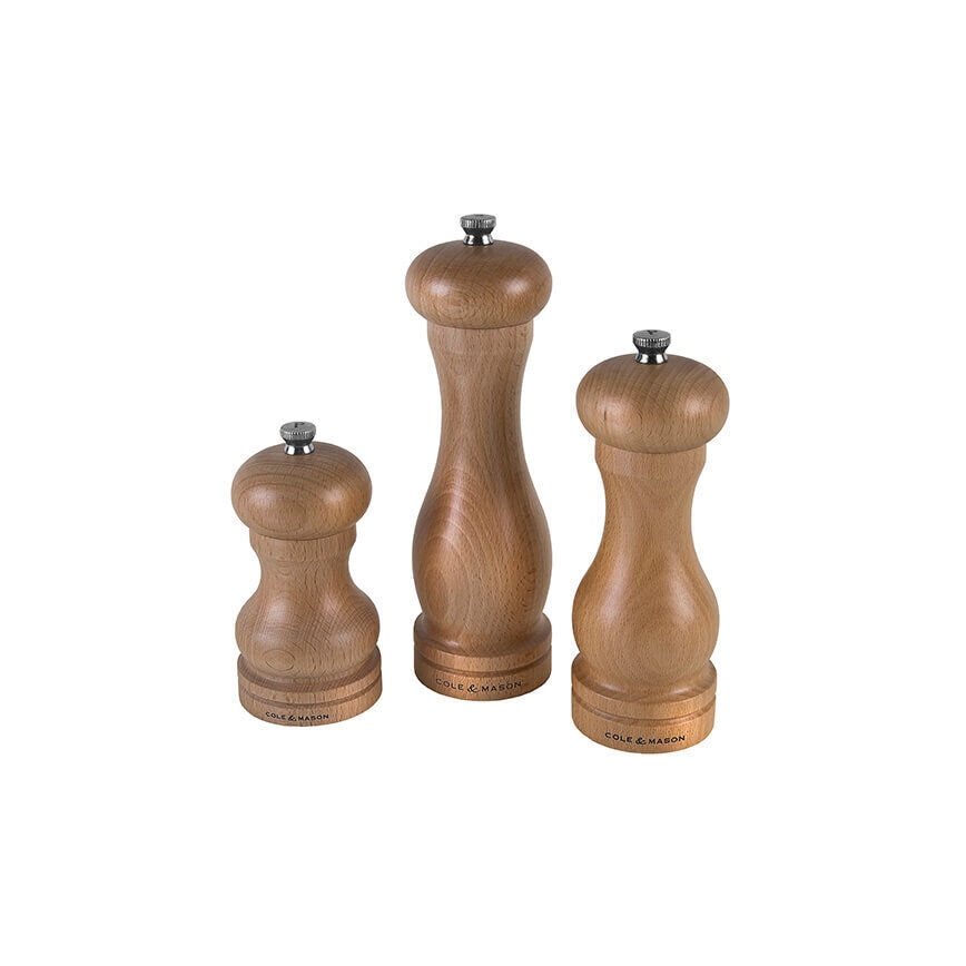 Cole&Mason - Molinillo de sal CAPSTAN HAYA haya 12 cm