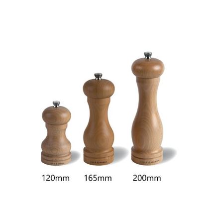 Cole&Mason - Molinillo de sal CAPSTAN HAYA haya 12 cm