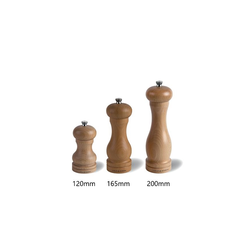 Cole&Mason - Molinillo de sal CAPSTAN HAYA haya 12 cm
