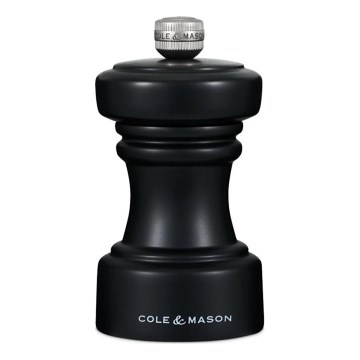 Cole&Mason - Molinillo de sal HOXTON 10,4 cm haya/mate negro