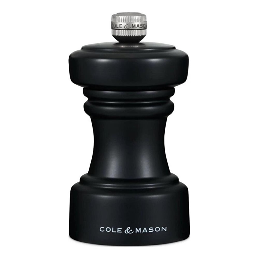 Cole&Mason - Molinillo de sal HOXTON 10,4 cm haya/mate negro