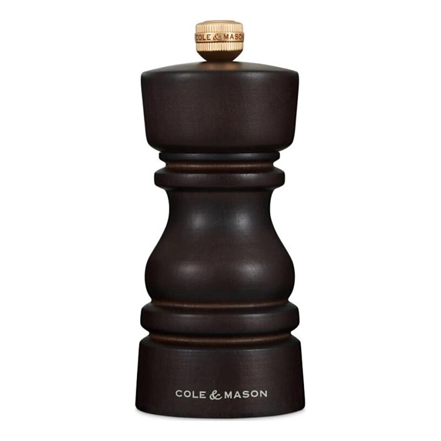 Cole&Mason - Molinillo de sal LONDON 13 cm haya/marrón