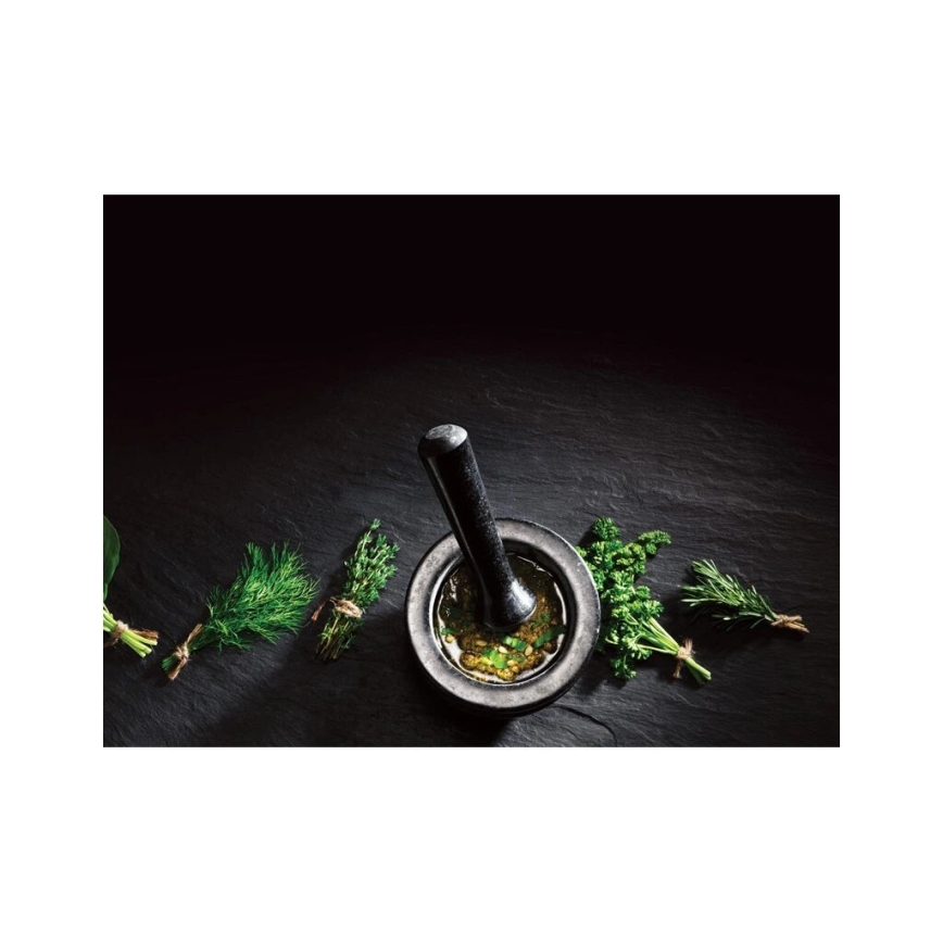 Cole&Mason - Mortero de granito con pilón GRANITE diá. 14 cm granito/negro