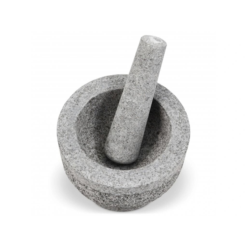 Cole&Mason - Mortero de granito con pilón GRANITE diá. 15 cm granito/gris