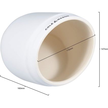 Cole&Mason - Salero de cerámica WHITMORE