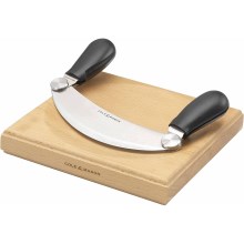 Cole&Mason - Tabla de cortar y cuna cuchillo 21,5x51,5 cm haya