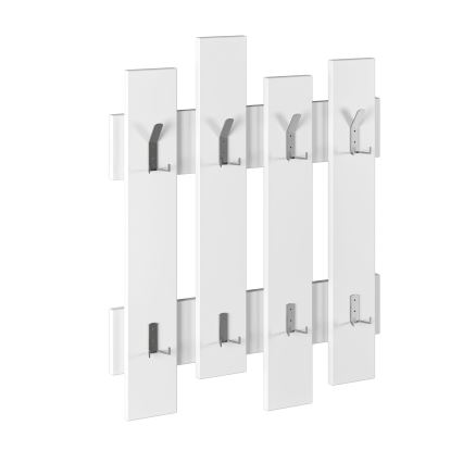 Colgador de pared WAVE 81x64 cm blanco