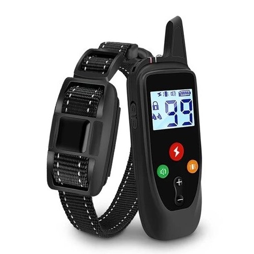 Collar de adiestramiento eléctrico para perros 52cm 500m 3,7V 300 mAh IP67