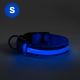 Collar recargable LED 35-43 cm 1xCR2032/5V/40 mAh azul