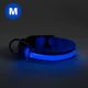 Collar recargable LED 40-48 cm 1xCR2032/5V/40 mAh azul