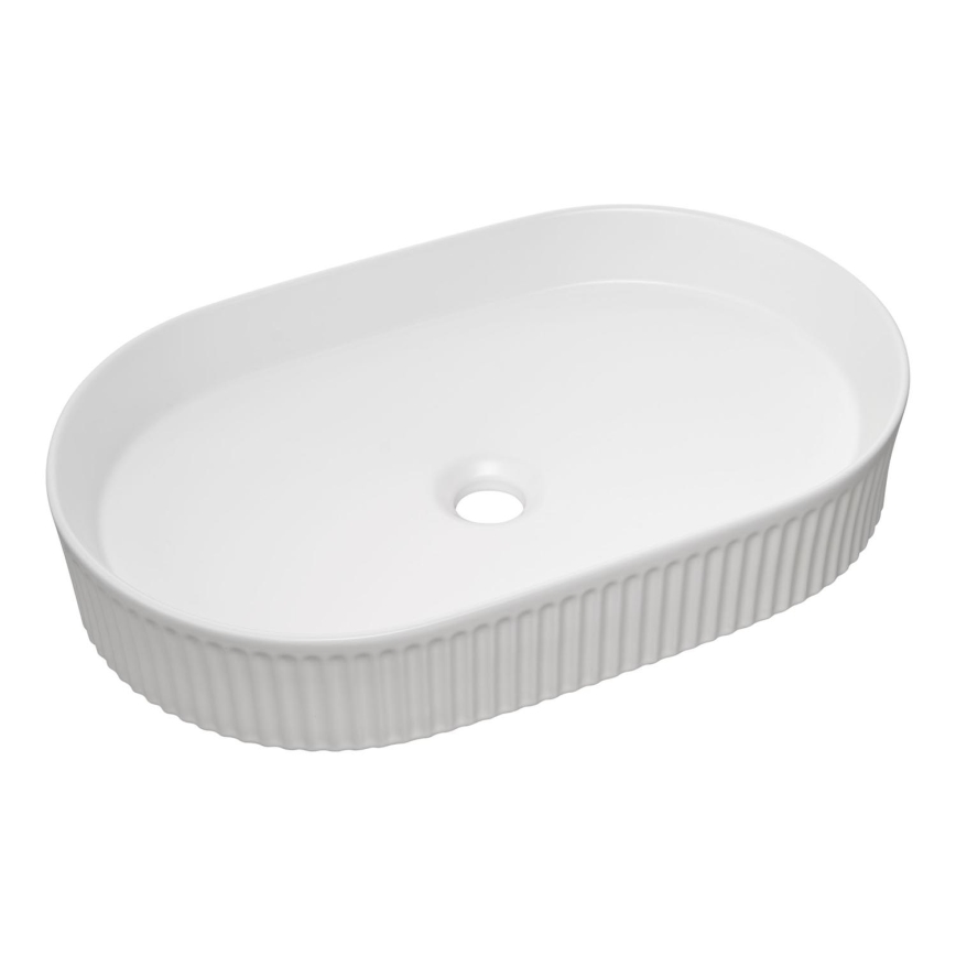 COMAD BEYOND 3 BLANCO ( E-6531 ) - Lavabo sobre encimera BEYOND 56x36 cm cerámica/blanco brillante