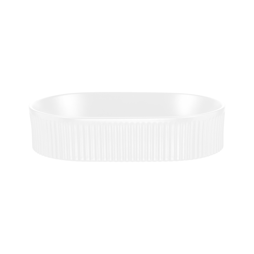 COMAD BEYOND 5 BLANCO ( E-6564 ) - Lavabo sobre encimera BEYOND 48x32,5 cm cerámica/blanco mate