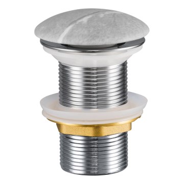 COMAD CLICK-CLACK T201M-H1-3 - Desagüe de lavabo CLICK-CLACK diá. 7 cm mate gris